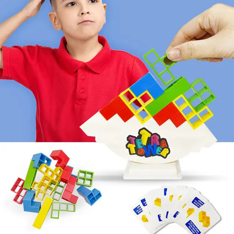 Tetris Tower® Jogo em equipe para Crianças e Adultos